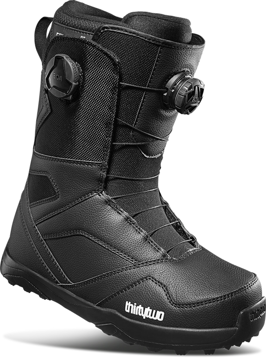 ThirtyTwo STW Double BOA Black Men's Snowboard Boots '24