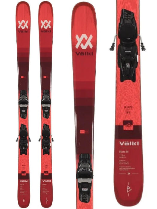 Volkl Blaze 86 Men's Skis W/ Marker vMotion 10 GW Bindings - 2024