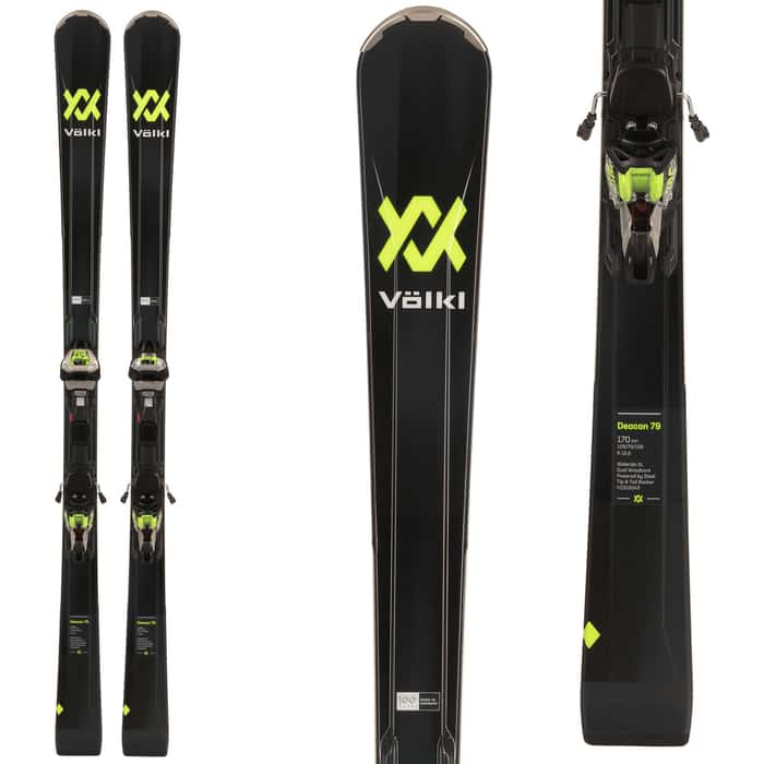 Volkl Deacon 79 Men's Skis W/ Marker iPT Wideride XL Bindings - 2024