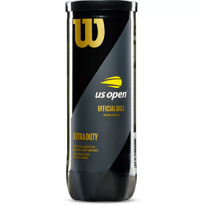 Wilson US Open Regular Duty 3 Ball Can