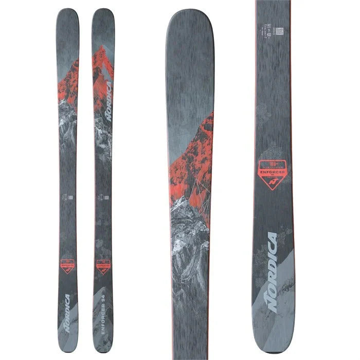 Nordica Enforcer 94 Skis  W/ Marker Griffon 13 ID GW Bindings - 2024