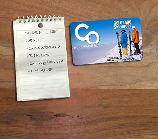 Colorado Ski Shop Gift Card