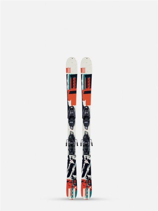 K2 Juvy Skis and 4.5 FDT Binding Package - 2021