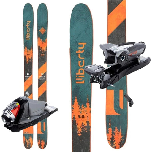 Liberty Origin 106 Skis W/ Look SPX 12 Bindings - 2023