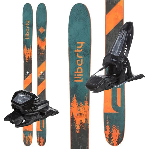 Liberty Origin 106 Skis W/ Marker Griffon 13 Bindings - 2023