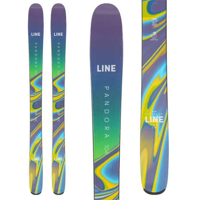 Line Pandora 104 Women's Skis - 2023