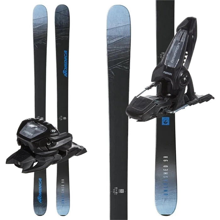 2023 Nordica Unleashed 98 W Griffon 13 ID GW Bindings (Black)