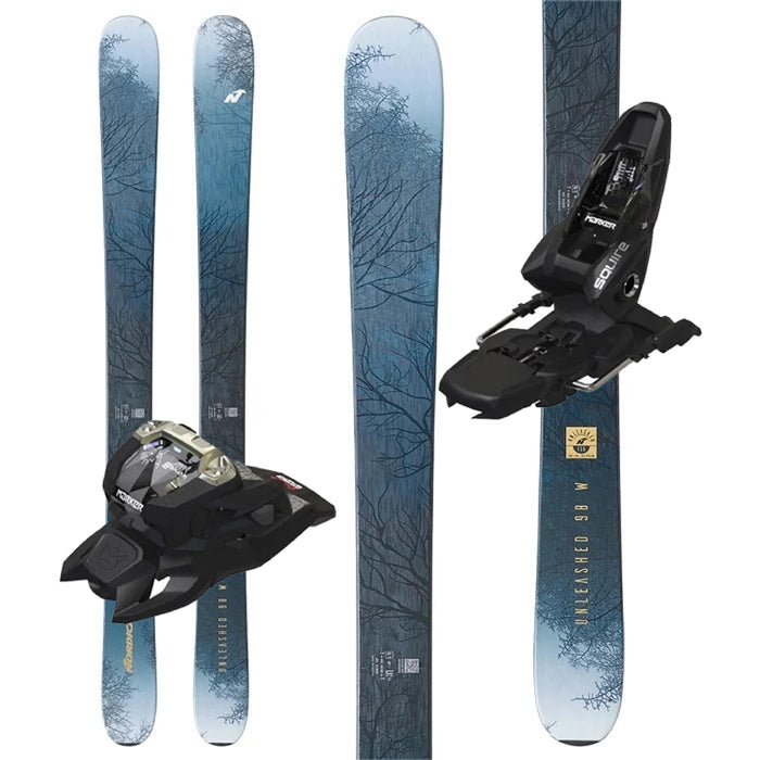 2023 Nordica Unleashed 98W W/ Squire 11 GW Bindings