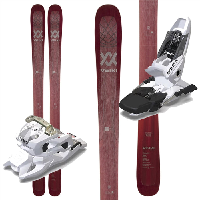 2023 Volkl Kenja 88 W/ Marker Squire 11 GW Bindings (white)