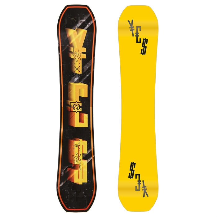 2023 YES Jackpot Snowboard Topsheet and Base Graphic