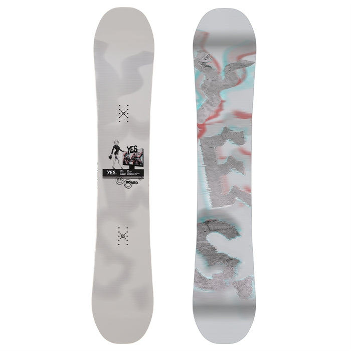 2023 Yes Typo Snowboard - Toposheet & Base Graphic